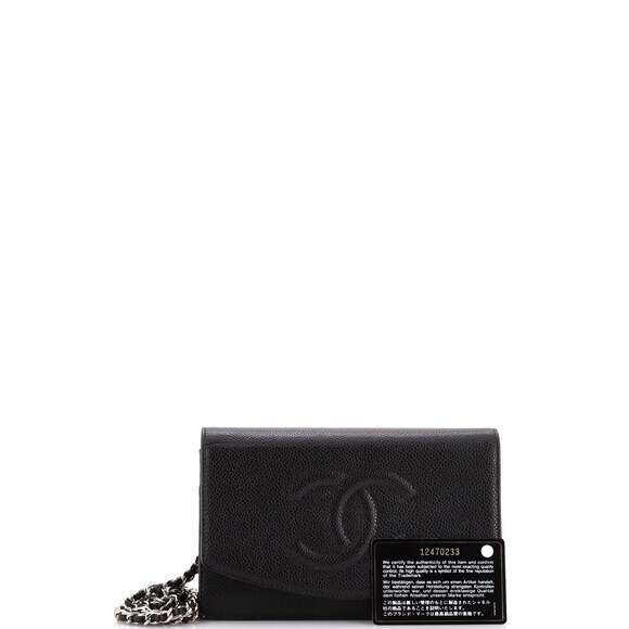 Chanel Vintage Timeless Wallet On Chain #176551C22B - Picture 3 of 10